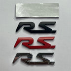Suitable for RS car logo Renault logo tail logo modification sticker RS LINE sticker Sports side sticker Metal body sticker