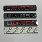 Metal limited edition car logo for jeep wrangler, compass, freelancer, free light car sticker
