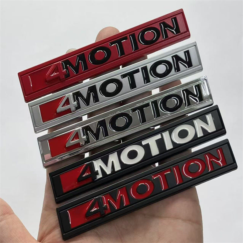 Applicable, Maiteng Tanyue Exploration Song Tuyue Passat Fender 4MOTION four-wheel drive mark tail mark, modified car sticker