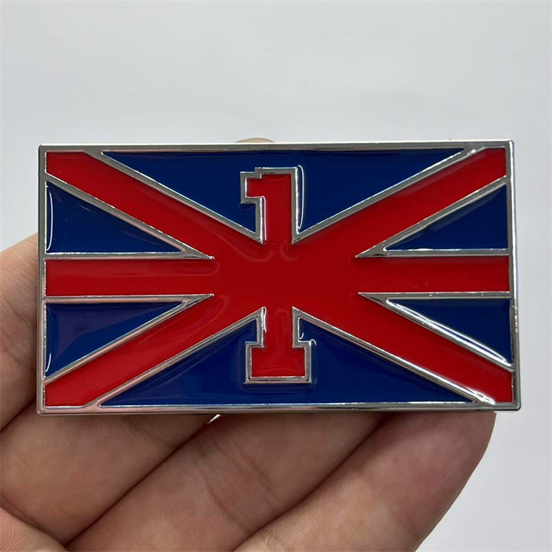 Applicable to British Royal, Land Rover car stickers, Range Rover Star Union Jack metal body decoration stickers side stickers tail stickers