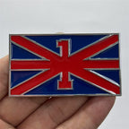 Applicable to British Royal, Land Rover car stickers, Range Rover Star Union Jack metal body decoration stickers side stickers tail stickers
