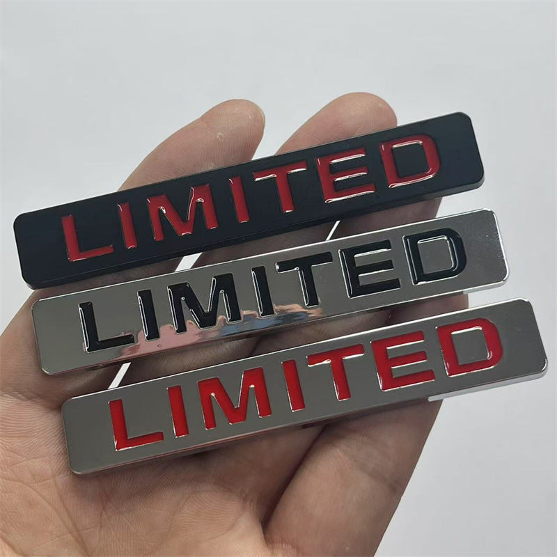 Metal limited edition car logo for jeep wrangler, compass, freelancer, free light car sticker