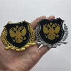 Car sticker personalized creative metal covering scratches sticker fuel tank cover sticker Russian flag tail sticker modified eagle sticker