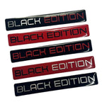 Black edition sticker, badge, Darth Vader metal sticker, all black body sticker rear sticker