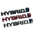 Suitable for Toyota RAV4 Ruizhi HYBRID environmentally friendly hybrid car logo, metal body sticker, rear sticker