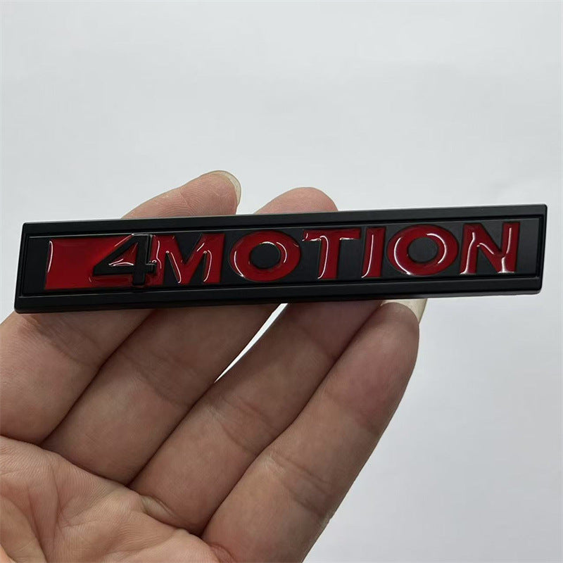 Applicable, Maiteng Tanyue Exploration Song Tuyue Passat Fender 4MOTION four-wheel drive mark tail mark, modified car sticker