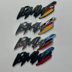 Suitable for BMW BMW fender side sticker M sticker car sticker modified 3 series 5 series X1X3 metal decorative tail sticker