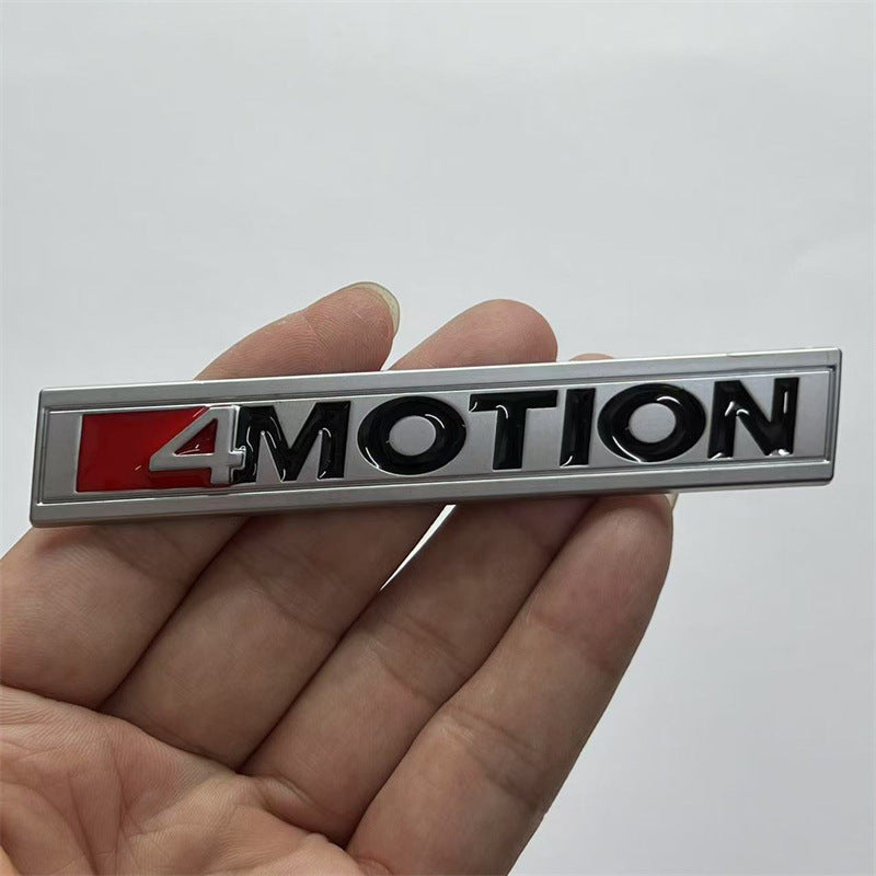 Applicable, Maiteng Tanyue Exploration Song Tuyue Passat Fender 4MOTION four-wheel drive mark tail mark, modified car sticker