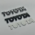 Suitable for Corolla Camry Ruizhi Corolla Crown Highlander Modified Metal TOYOTA Tailbox Labeling