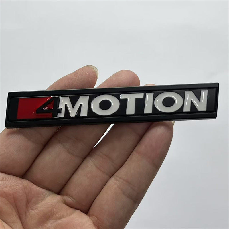 Applicable, Maiteng Tanyue Exploration Song Tuyue Passat Fender 4MOTION four-wheel drive mark tail mark, modified car sticker