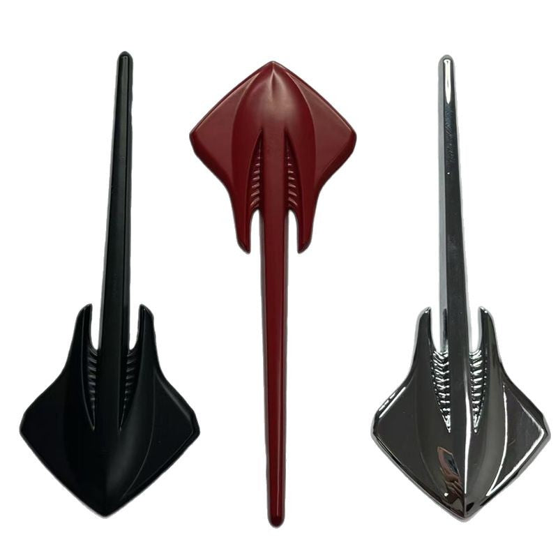 Car 3D personalized metal modified stingray car logo, three-dimensional labeling, fender stingray side label body sticker