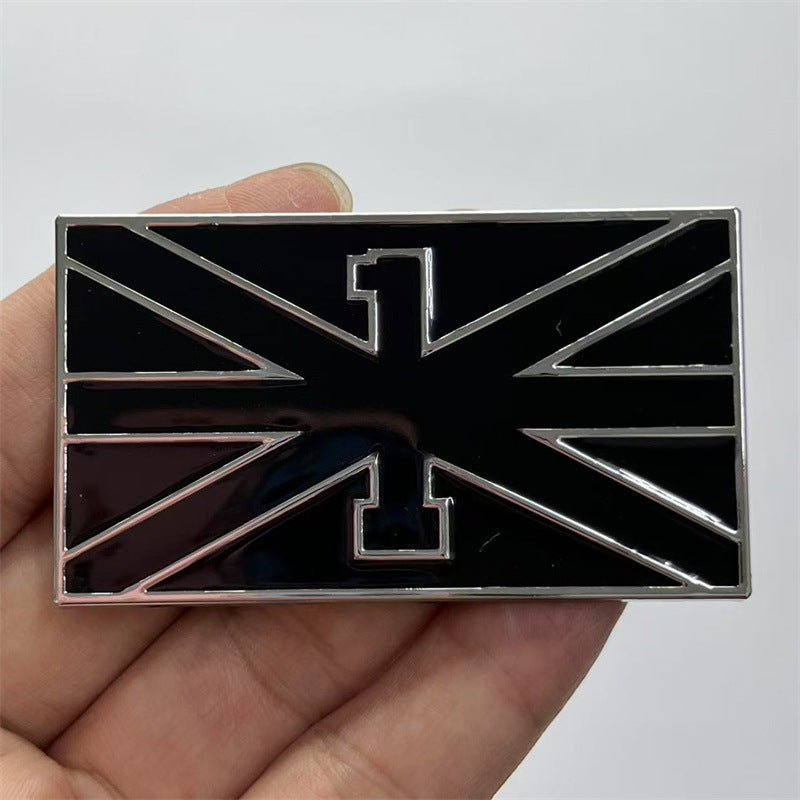 Applicable to British Royal, Land Rover car stickers, Range Rover Star Union Jack metal body decoration stickers side stickers tail stickers