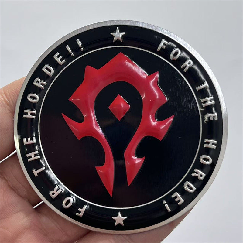 World of Warcraft car sticker wow car sticker for tribal alliance Warcraft car logo, fuel tank sticker rear scratch sticker