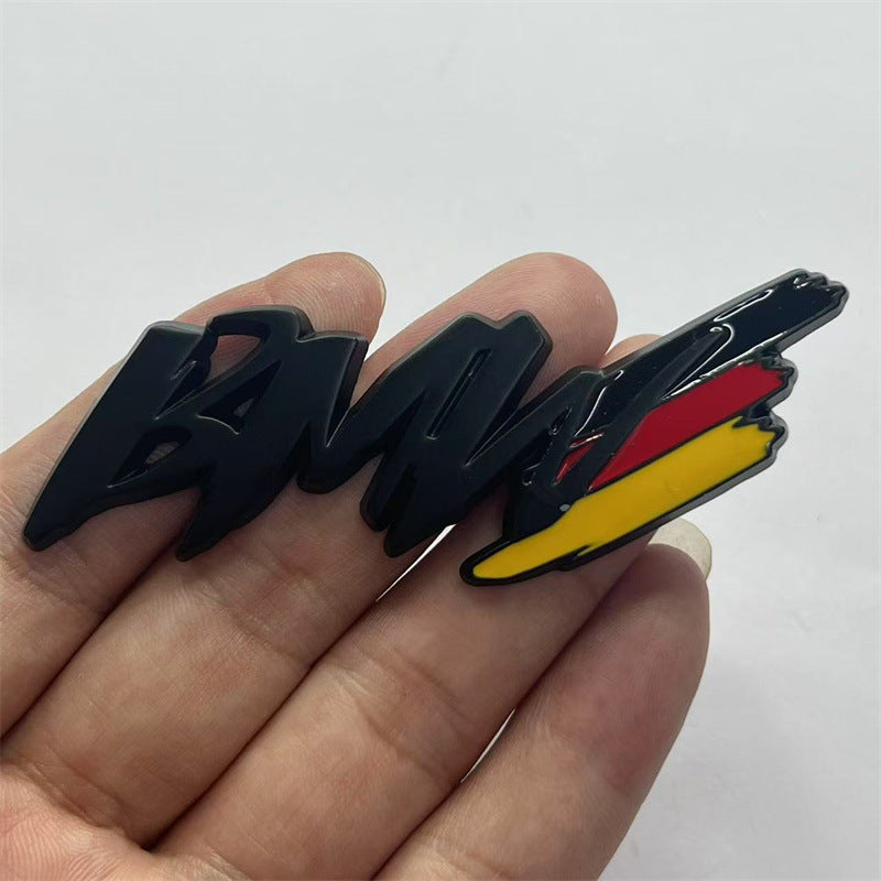 Suitable for BMW BMW fender side sticker M sticker car sticker modified 3 series 5 series X1X3 metal decorative tail sticker