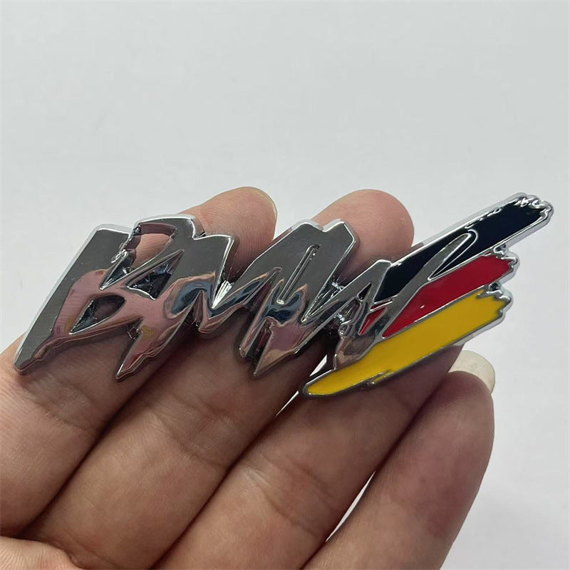 Suitable for BMW BMW fender side sticker M sticker car sticker modified 3 series 5 series X1X3 metal decorative tail sticker