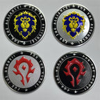 World of Warcraft car sticker wow car sticker for tribal alliance Warcraft car logo, fuel tank sticker rear scratch sticker