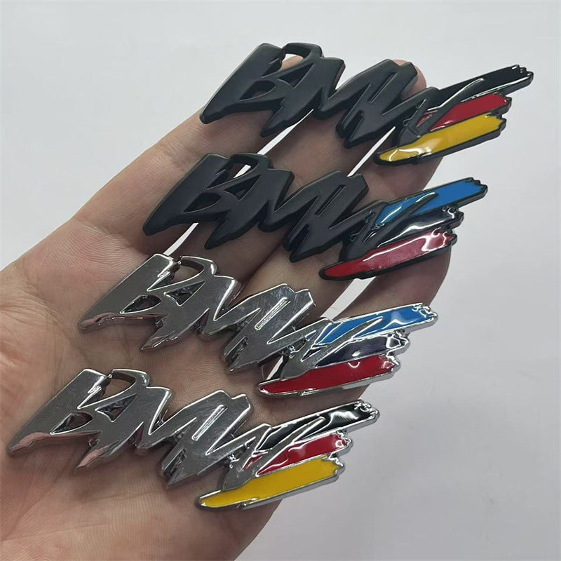 Suitable for BMW BMW fender side sticker M sticker car sticker modified 3 series 5 series X1X3 metal decorative tail sticker