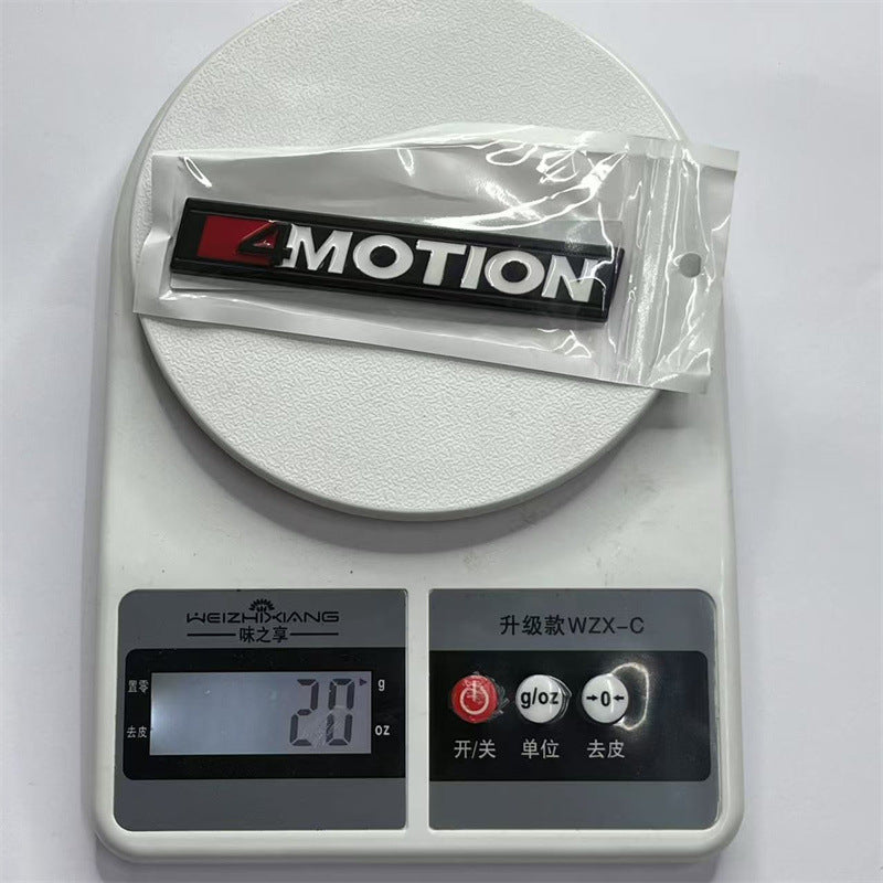 Applicable, Maiteng Tanyue Exploration Song Tuyue Passat Fender 4MOTION four-wheel drive mark tail mark, modified car sticker