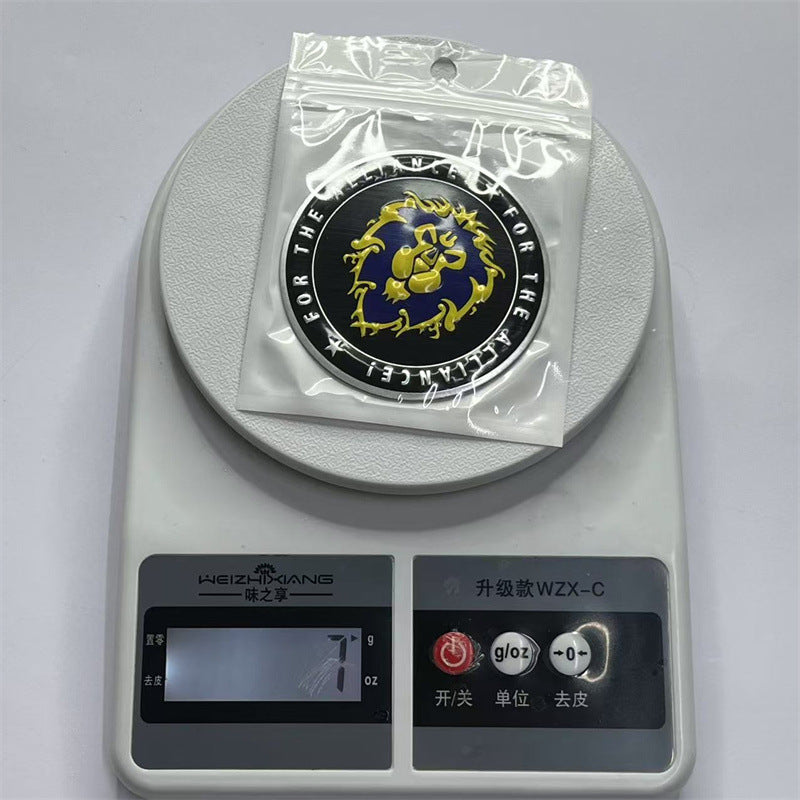 World of Warcraft car sticker wow car sticker for tribal alliance Warcraft car logo, fuel tank sticker rear scratch sticker