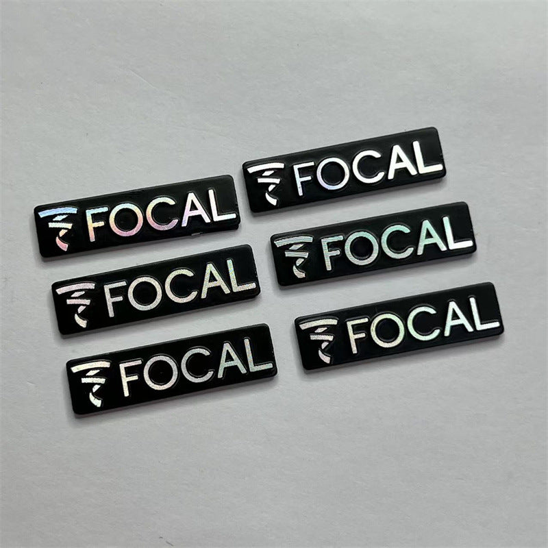 Suitable for various vehicle audio labels, modified FOCAL Jinlang audio labels, upgraded labels