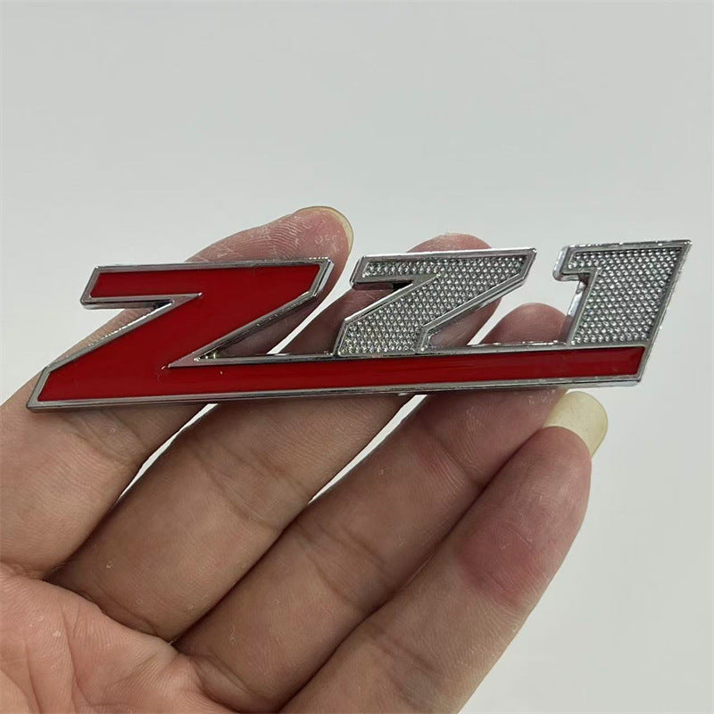 Auto metal modified car logo Z71 personalized metal car label Z71 car decoration car sticker, personalized tail sticker