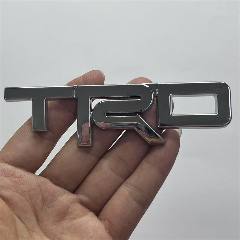 Suitable for modified English TRD car sticker TRD sticker TRD English sticker, rear trunk sticker, new US version