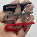 Suitable for Renault Clio small steel cannon modification labeling, Kia car logo GT label RS sticker car side label rear label