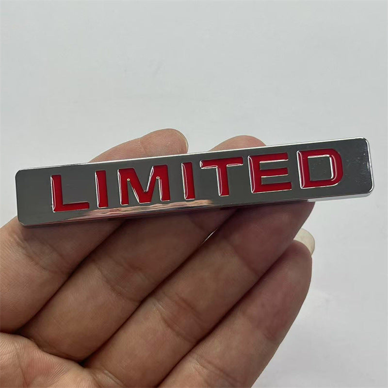 Metal limited edition car logo for jeep wrangler, compass, freelancer, free light car sticker
