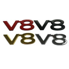 Suitable for Toyota Rand Cooluzer Overbearing Prado Modified V8 Digital English Displacement Standard Metal V8 Side Standard