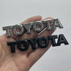 Suitable for Corolla Camry Ruizhi Corolla Crown Highlander Modified Metal TOYOTA Tailbox Labeling