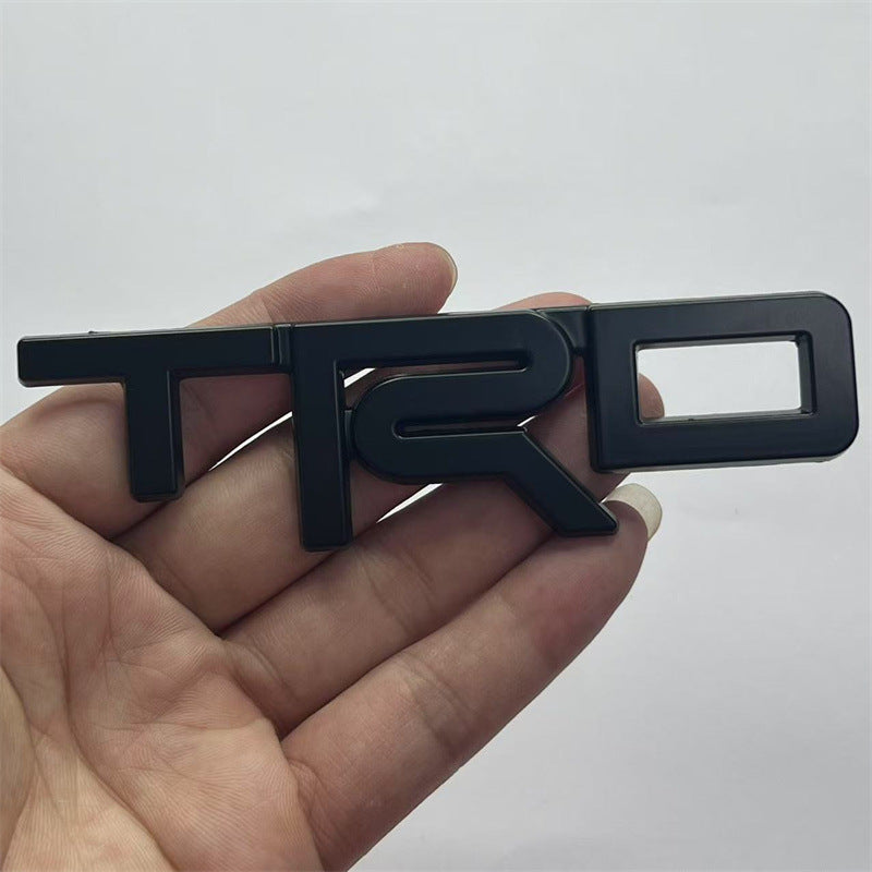 Suitable for modified English TRD car sticker TRD sticker TRD English sticker, rear trunk sticker, new US version