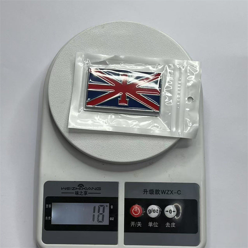 Applicable to British Royal, Land Rover car stickers, Range Rover Star Union Jack metal body decoration stickers side stickers tail stickers