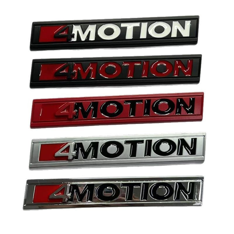 Applicable, Maiteng Tanyue Exploration Song Tuyue Passat Fender 4MOTION four-wheel drive mark tail mark, modified car sticker