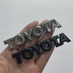 Suitable for Corolla Camry Ruizhi Corolla Crown Highlander Modified Metal TOYOTA Tailbox Labeling