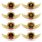 汽车VIP金属车贴 翅膀个性改装车身装饰引擎盖车贴侧标车窗贴尾标