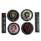 World of Warcraft car sticker wow car sticker for tribal alliance Warcraft car logo, fuel tank sticker rear scratch sticker