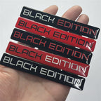 Black edition sticker, badge, Darth Vader metal sticker, all black body sticker rear sticker