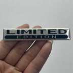 Cross-border LIMITED EDITION car logo, car modification SPECIAL EDITION metal car sticker, aluminum label