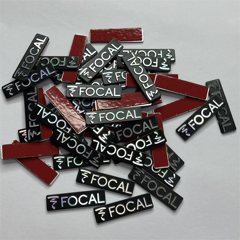 Suitable for various vehicle audio labels, modified FOCAL Jinlang audio labels, upgraded labels