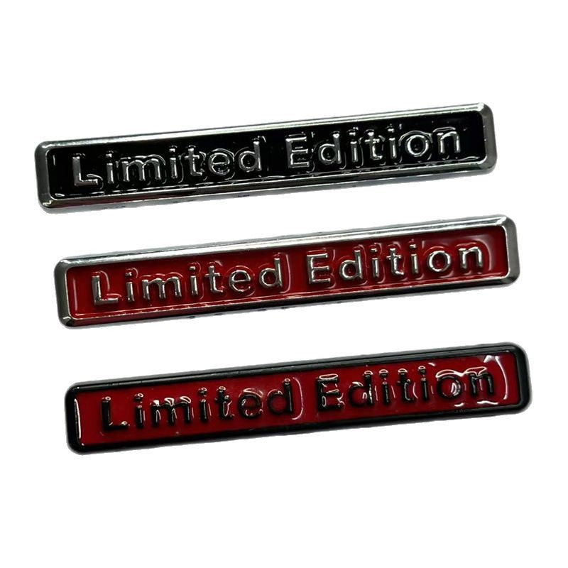 Cross-border small S345678 4WD modified rear sticker quattro Limited metal logo modified sticker