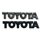 Suitable for Corolla Camry Ruizhi Corolla Crown Highlander Modified Metal TOYOTA Tailbox Labeling