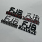 Cross-border exclusive supply, car modification label #FJB EDITION body sticker rear label FJB EDITION fender