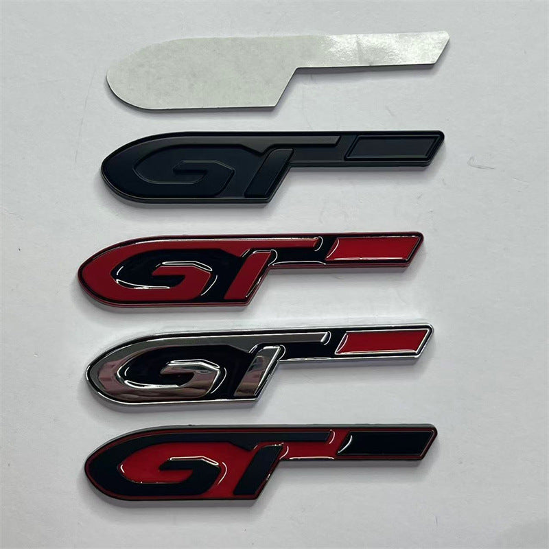 Suitable for Peugeot GT RCZ 508 Kia Freddy Renault Megan Tail Mark Modified Mark Fender Labeling