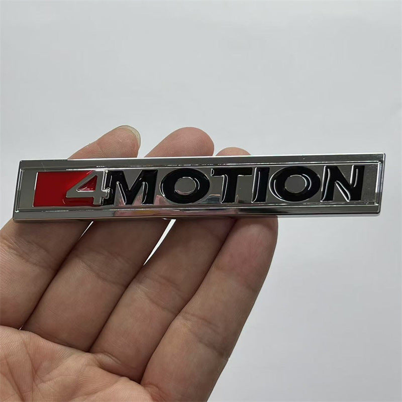 Applicable, Maiteng Tanyue Exploration Song Tuyue Passat Fender 4MOTION four-wheel drive mark tail mark, modified car sticker