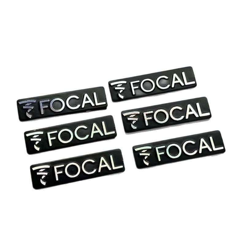 Suitable for various vehicle audio labels, modified FOCAL Jinlang audio labels, upgraded labels