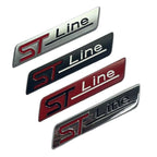 Applicable, Ford cutting-edge car sticker modified STline car logo metal label st line fender label, side label