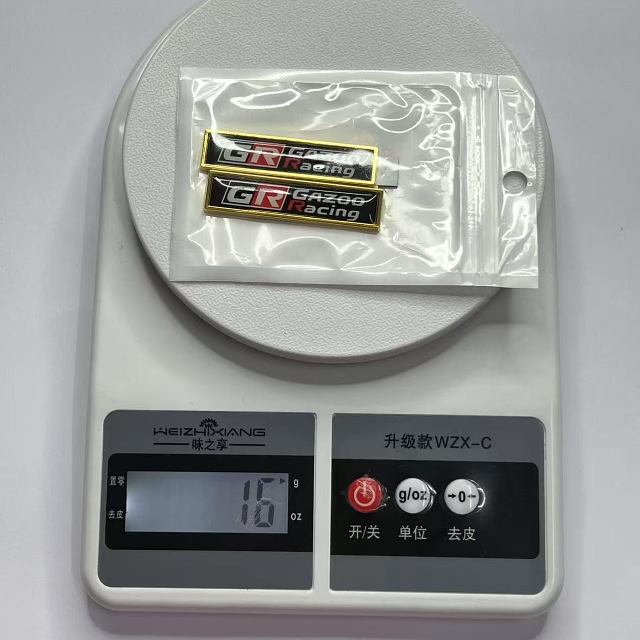 Car Metal Car Logo GR Performance Badge Fender CARCOROLLA Car Side Label