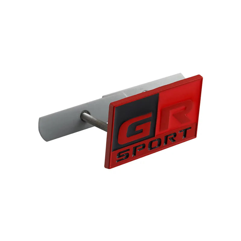 Car Front Grille Badge Decorative Emblem for Toyota GR Sport MN Rav4 Yaris Camry Crown Prado Aqua Auris Levin Corolla Avensis