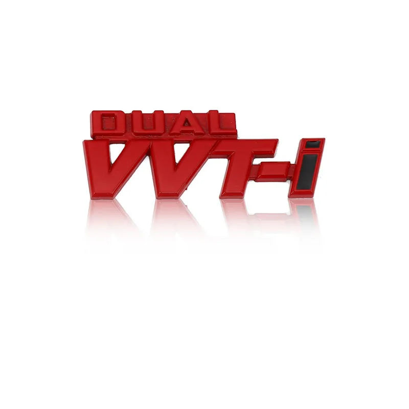 Car Sticker Emblem Badge Decals for TOYOTA VVT-i Dual VVTI Camry COROLLA YARiS Rav4 Ralink REIZ CROWN PRIUS REIZ Auris Avensis