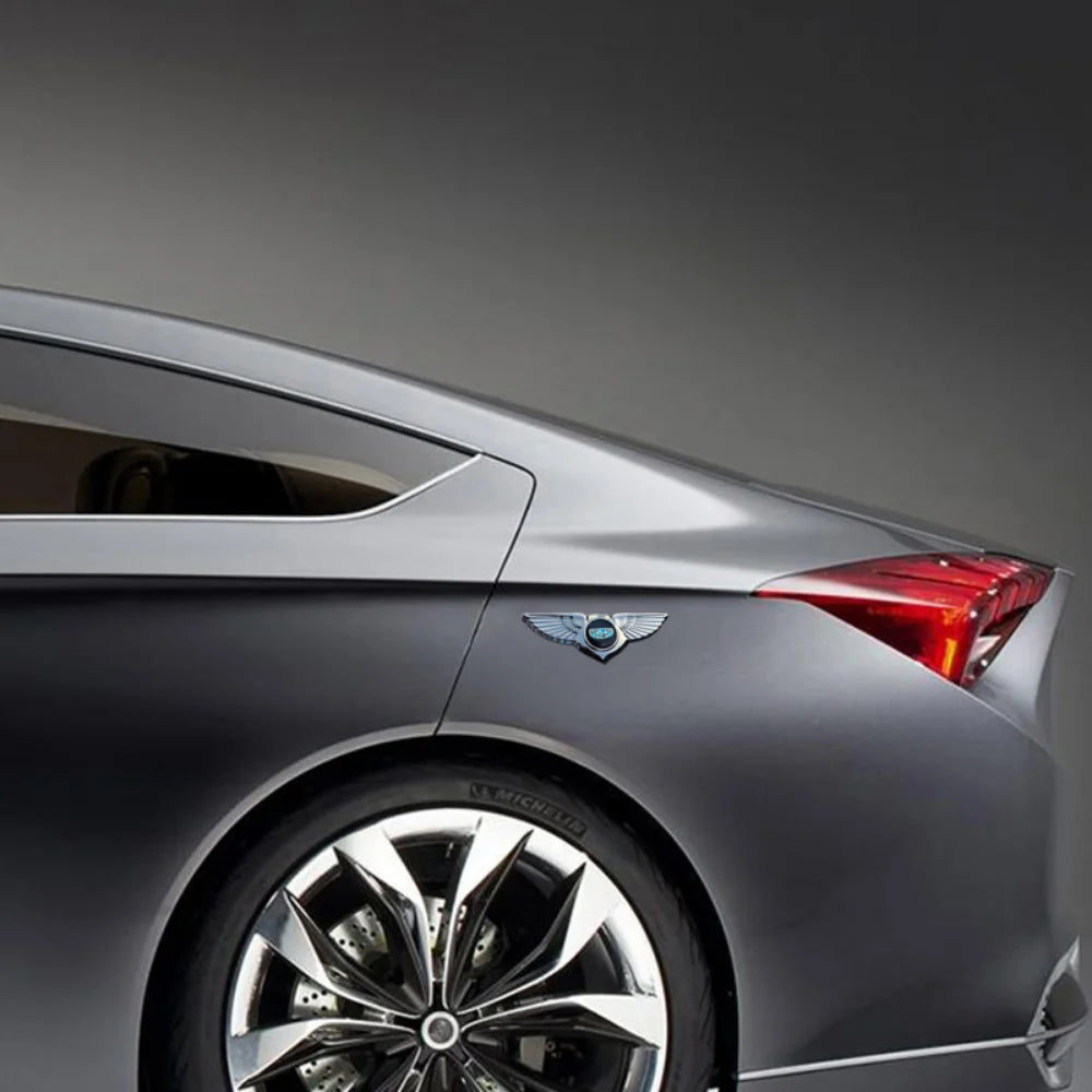 3D Car Front Grille Wings Emblem Sticker Side Badge Decal for Geely Emgrand GT EC7 EC8 X7 7 GE EV8 EX7 Vision CK GE MK bl gx7